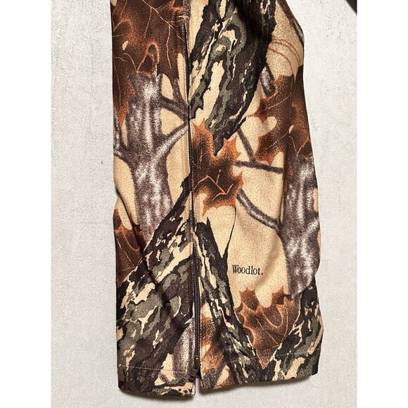 Vtg Gamehide Hunting Pants Men XL Mossy Oak Woodland Camo Hush Hide Soft Lined - Picture 6 of 13